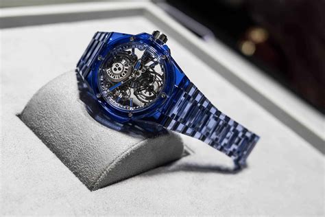 hublot sapphire watch price|hublot blue sapphire.